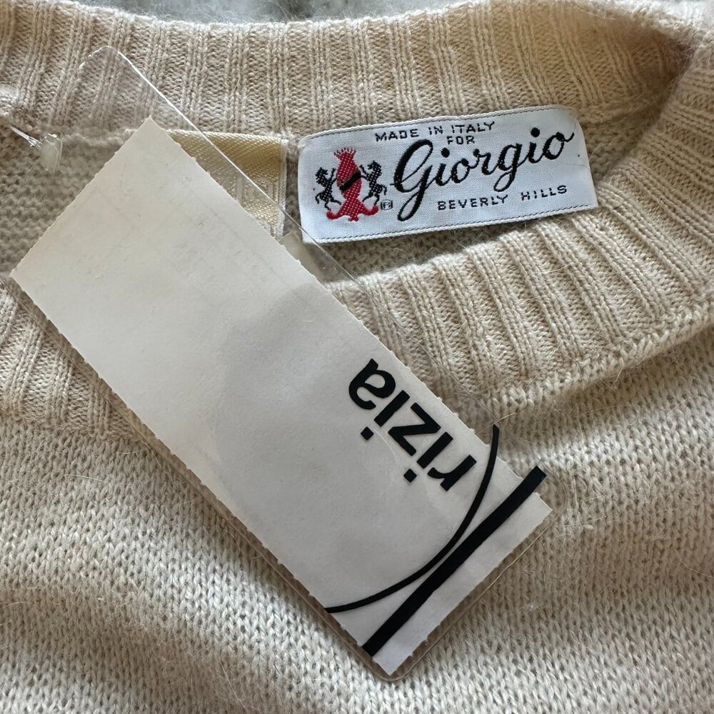 KRIZIA Vintage Dragon Sweater - Size 38 - New with Tags - 1980s - Made in Italy. - Picture 6 of 8